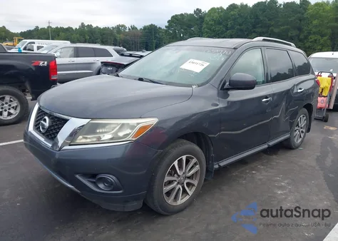 2013 Nissan Pathfinder Sv z USA, uszkodzony, nr VIN 5N1AR2MM3DC659984